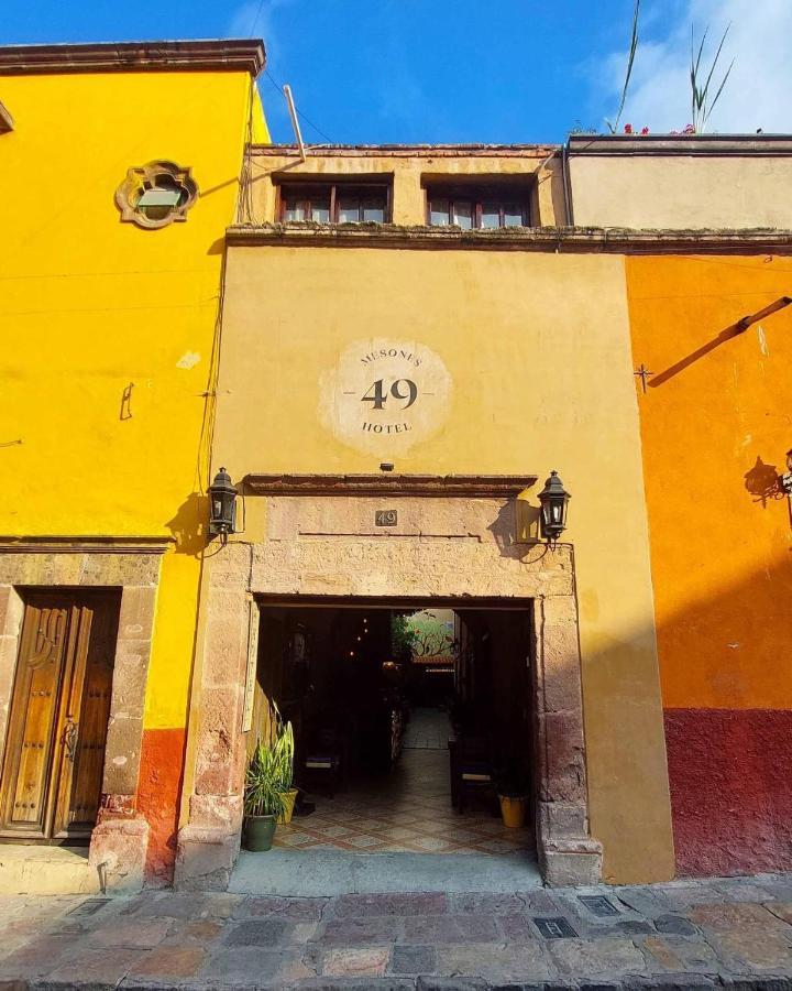 Hotel Mesones 49 San Miguel de Allende Exteriör bild